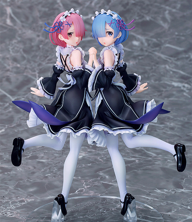 Re:Zero kara Hajimeru Isekai Seikatsu - Ram - Rem - 1/7 - Twins Ver. (Good Smile Company, Wings Inc.) photo 3