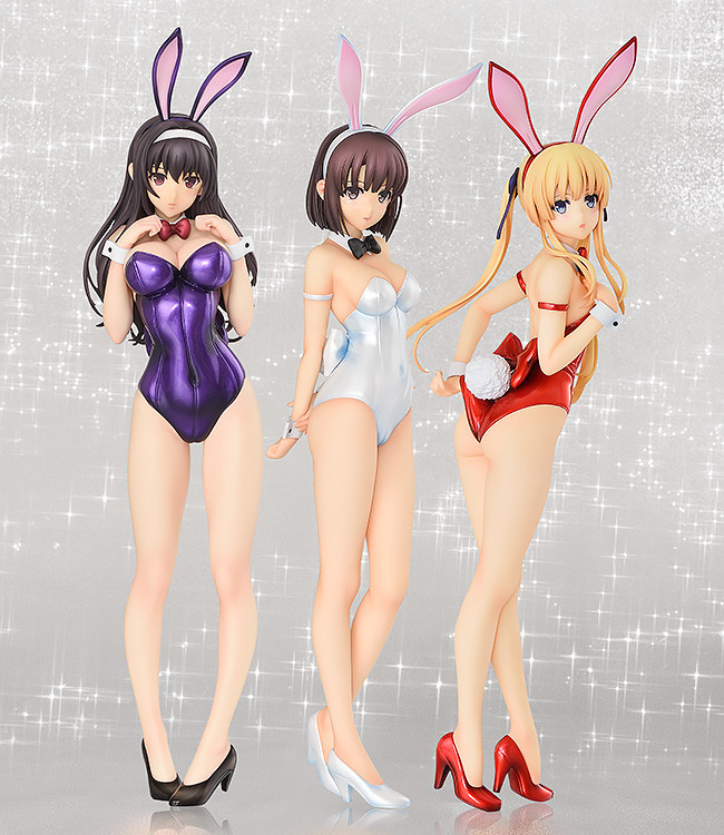 Saenai Heroine no Sodatekata ♭ - Kasumigaoka Utaha - B-style - 1/4 - Bare Leg Bunny Ver. (FREEing)