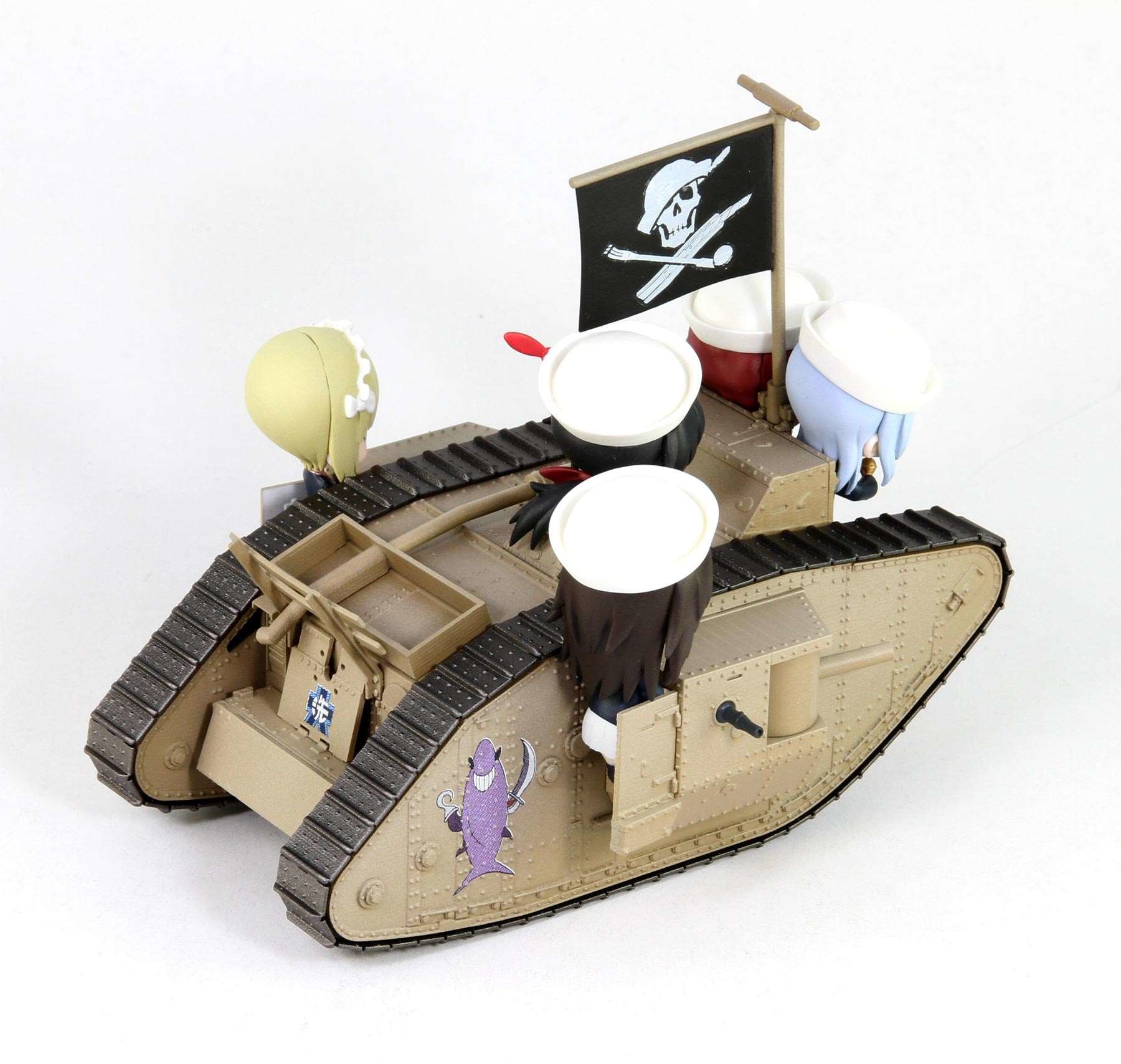 Girls und Panzer: Saishuushou - Cutlass - Flint - Murakami - Ogin - Rum - Pair-Dot - Mark IV - Ending ver. (Pit-Road) photo 2