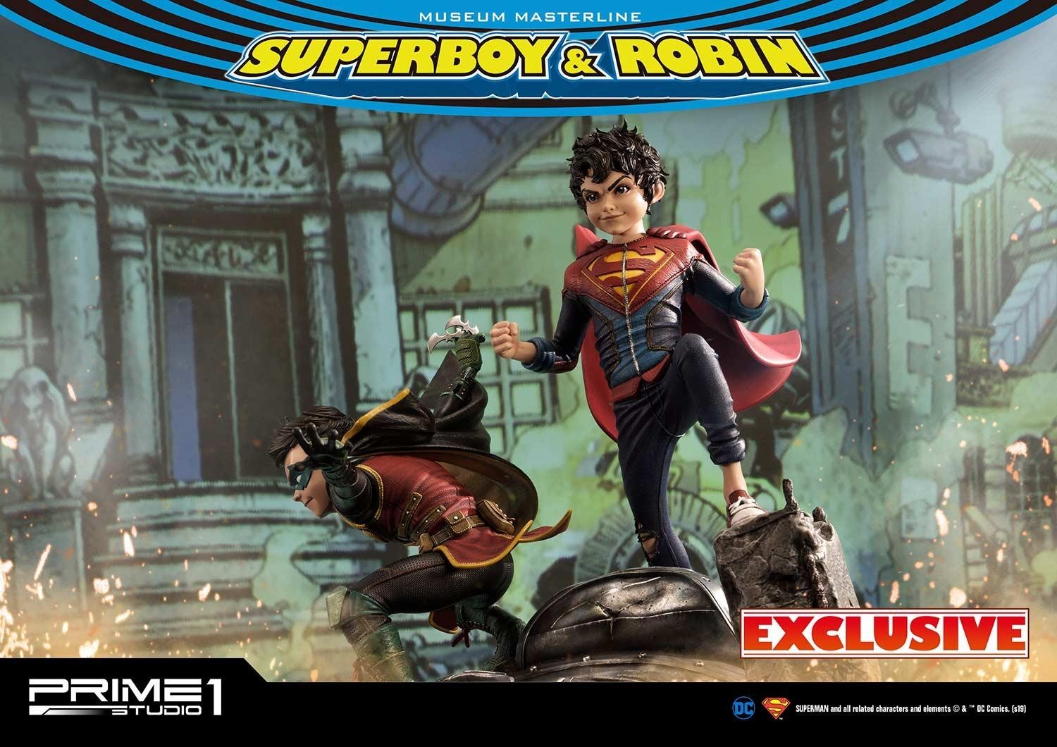 Superman - Damian Wayne - Jonathan Kent - Museum Masterline Series (MMDC-38) - 1/3 (Prime 1 Studio) photo 15