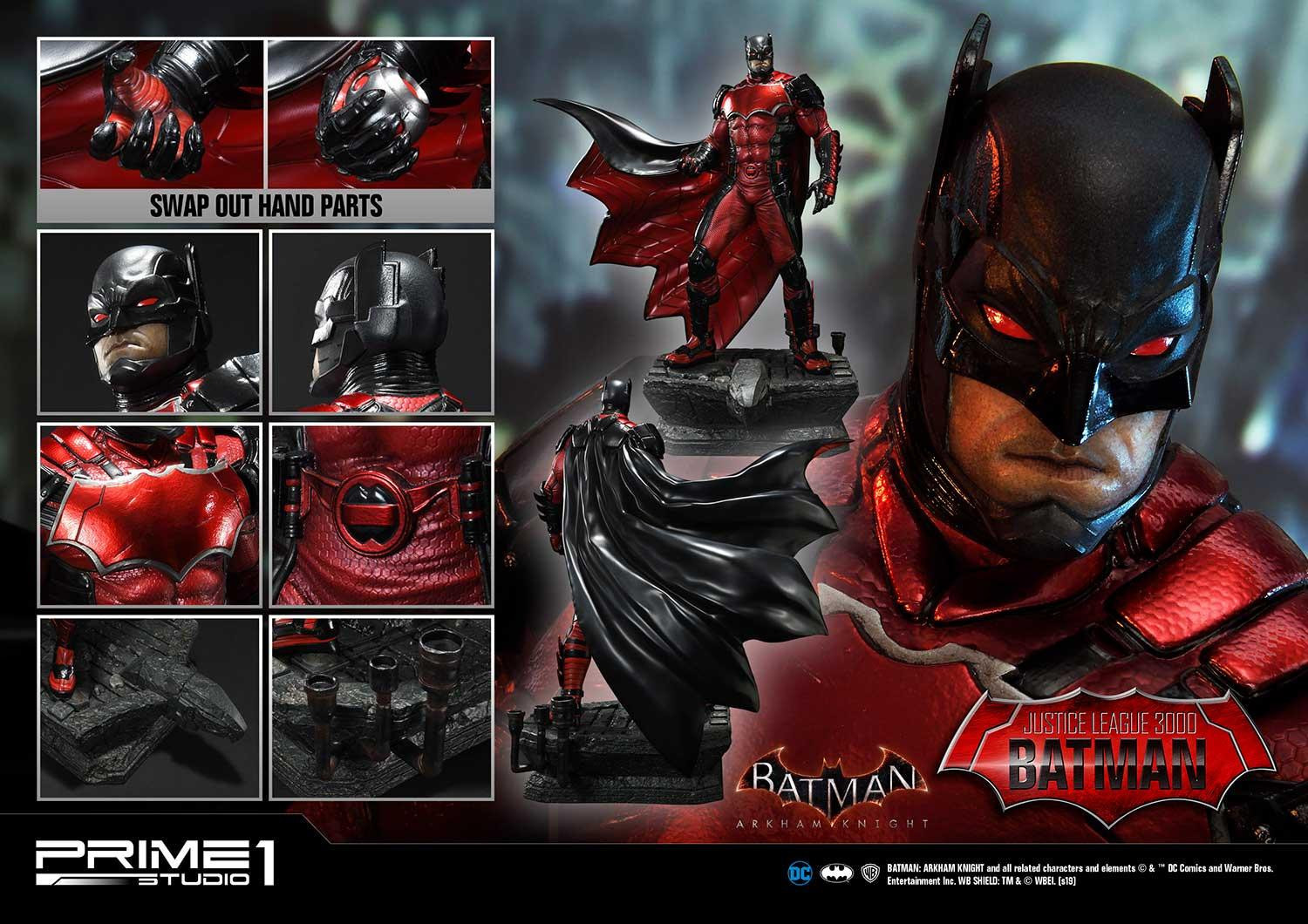 Batman: Arkham Knight - Batman - Concept Masterline  (CMDC-05EX) - 1/5 - Justice League 3000, EX Version (Prime 1 Studio) photo 33