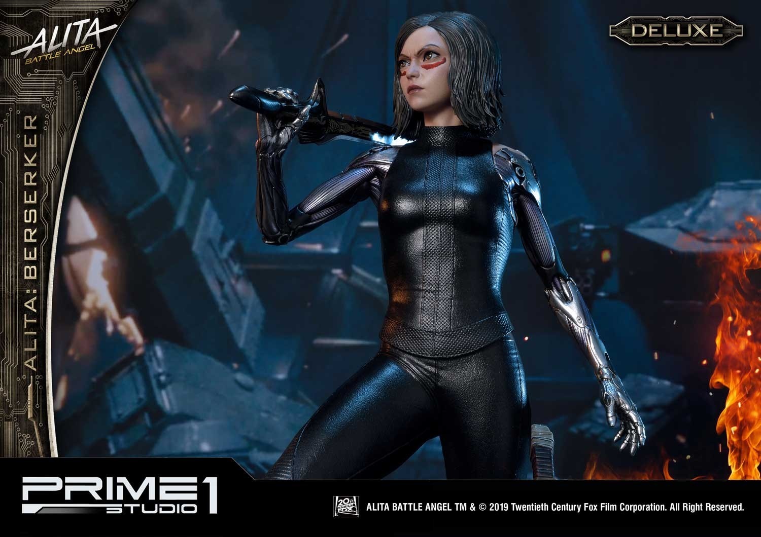 Alita: Battle Angel - Alita - Premium Masterline  (PMABA-01DX) - 1/4 - Berserker, DX Version (Prime 1 Studio) photo 4