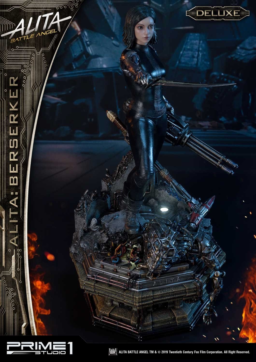 Alita: Battle Angel - Alita - Premium Masterline  (PMABA-01DX) - 1/4 - Berserker, DX Version (Prime 1 Studio) photo 5