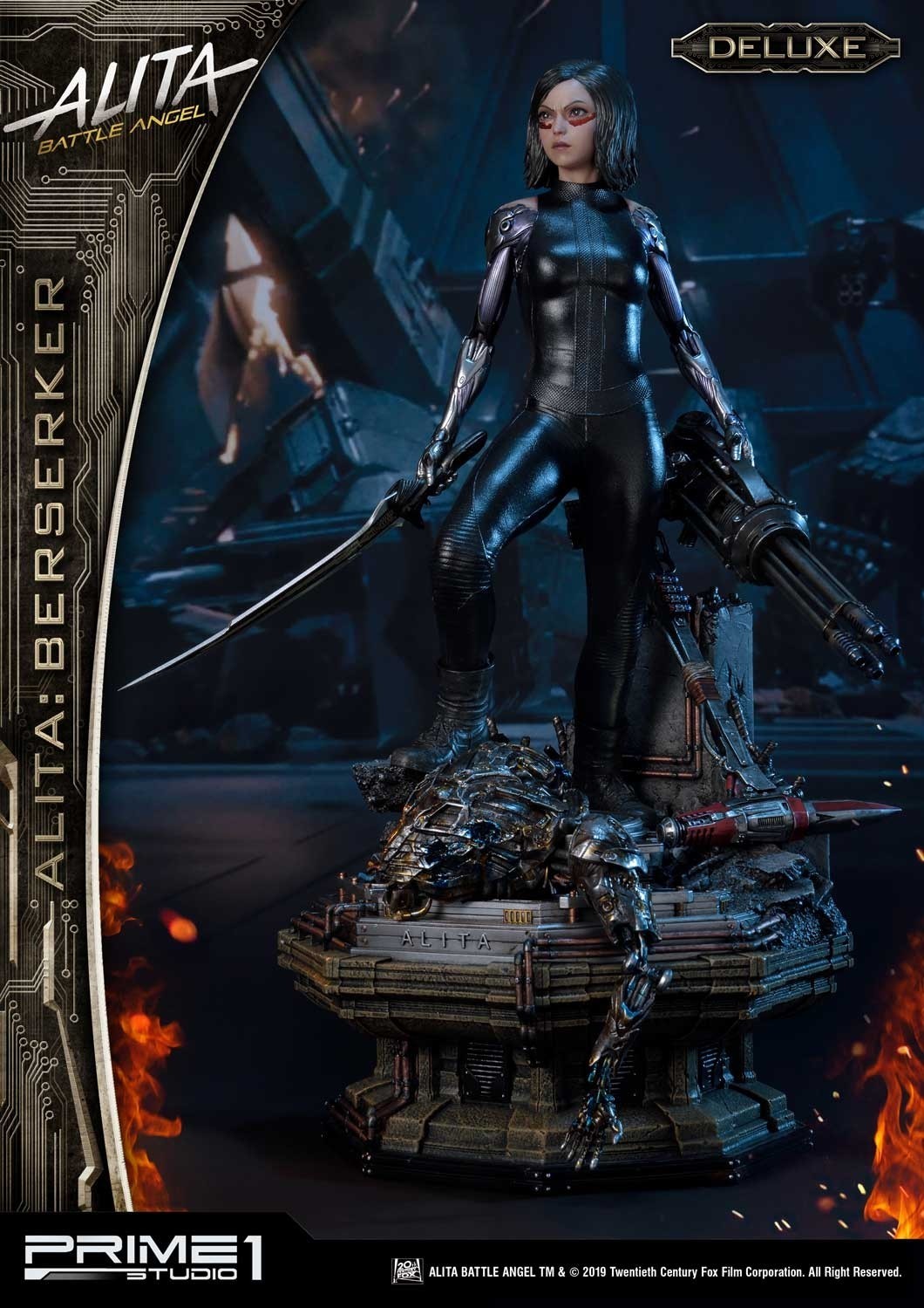 Alita: Battle Angel - Alita - Premium Masterline  (PMABA-01DX) - 1/4 - Berserker, DX Version (Prime 1 Studio) photo 6