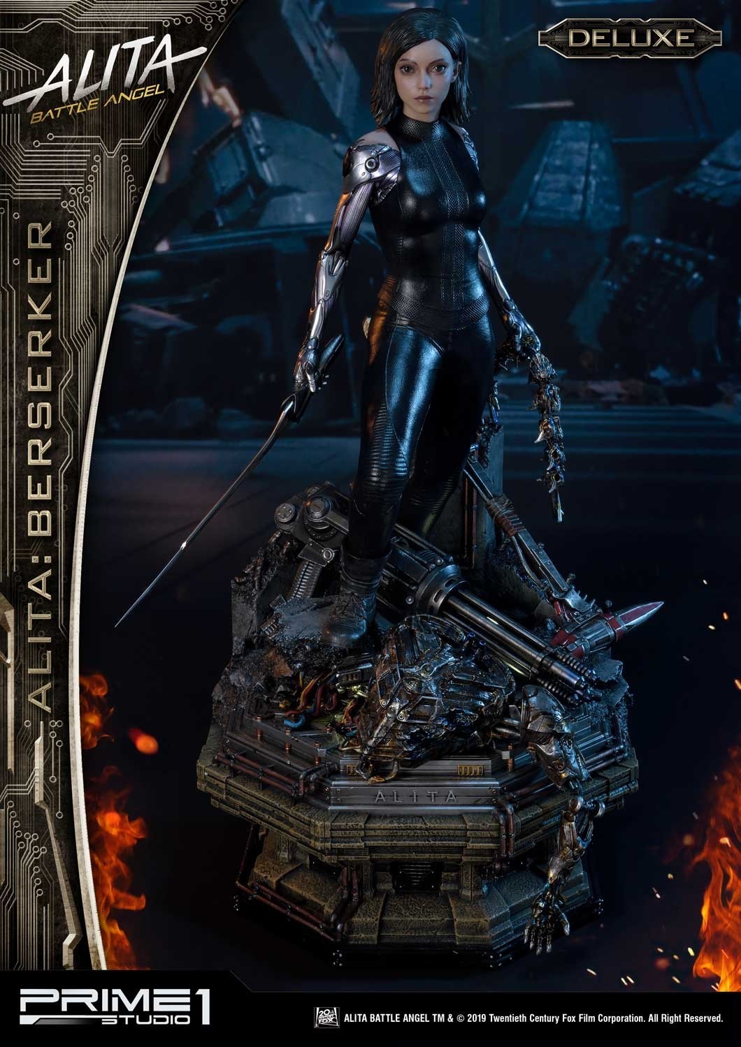 Alita: Battle Angel - Alita - Premium Masterline  (PMABA-01DX) - 1/4 - Berserker, DX Version (Prime 1 Studio) photo 9
