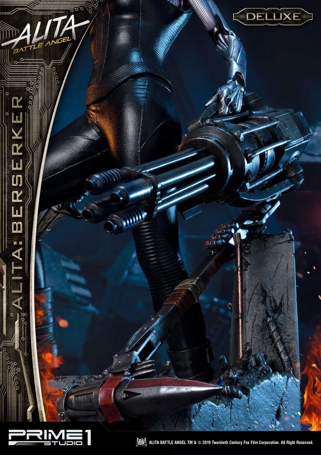 Alita: Battle Angel - Alita - Premium Masterline  (PMABA-01DX) - 1/4 - Berserker, DX Version (Prime 1 Studio) photo 10