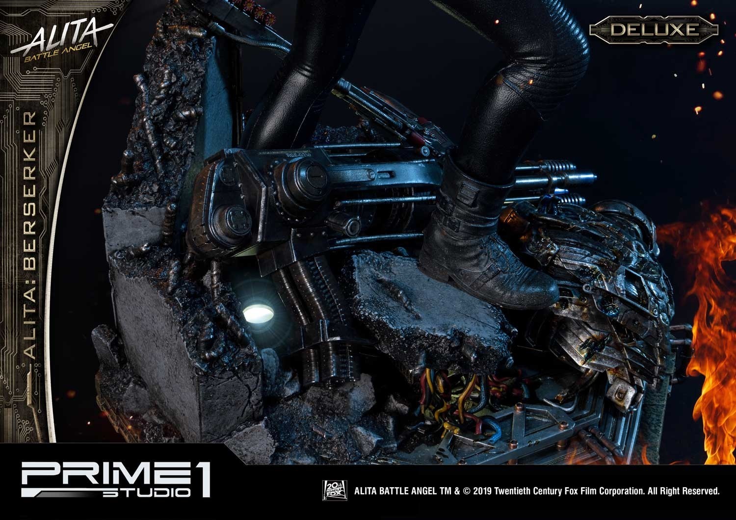 Alita: Battle Angel - Alita - Premium Masterline  (PMABA-01DX) - 1/4 - Berserker, DX Version (Prime 1 Studio) photo 12