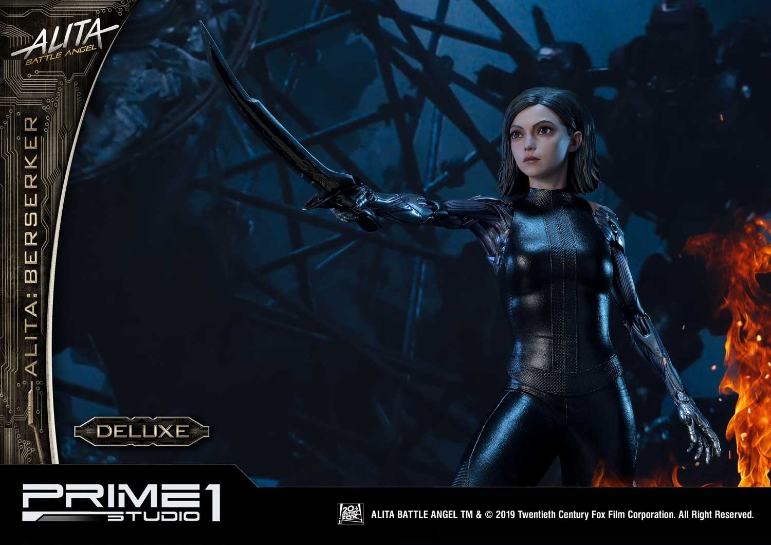 Alita: Battle Angel - Alita - Premium Masterline  (PMABA-01DX) - 1/4 - Berserker, DX Version (Prime 1 Studio) photo 20