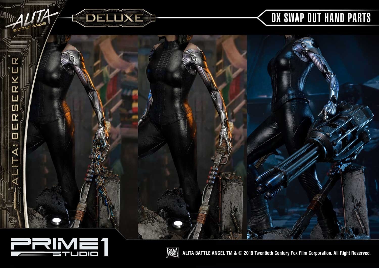 Alita: Battle Angel - Alita - Premium Masterline  (PMABA-01DX) - 1/4 - Berserker, DX Version (Prime 1 Studio) photo 21