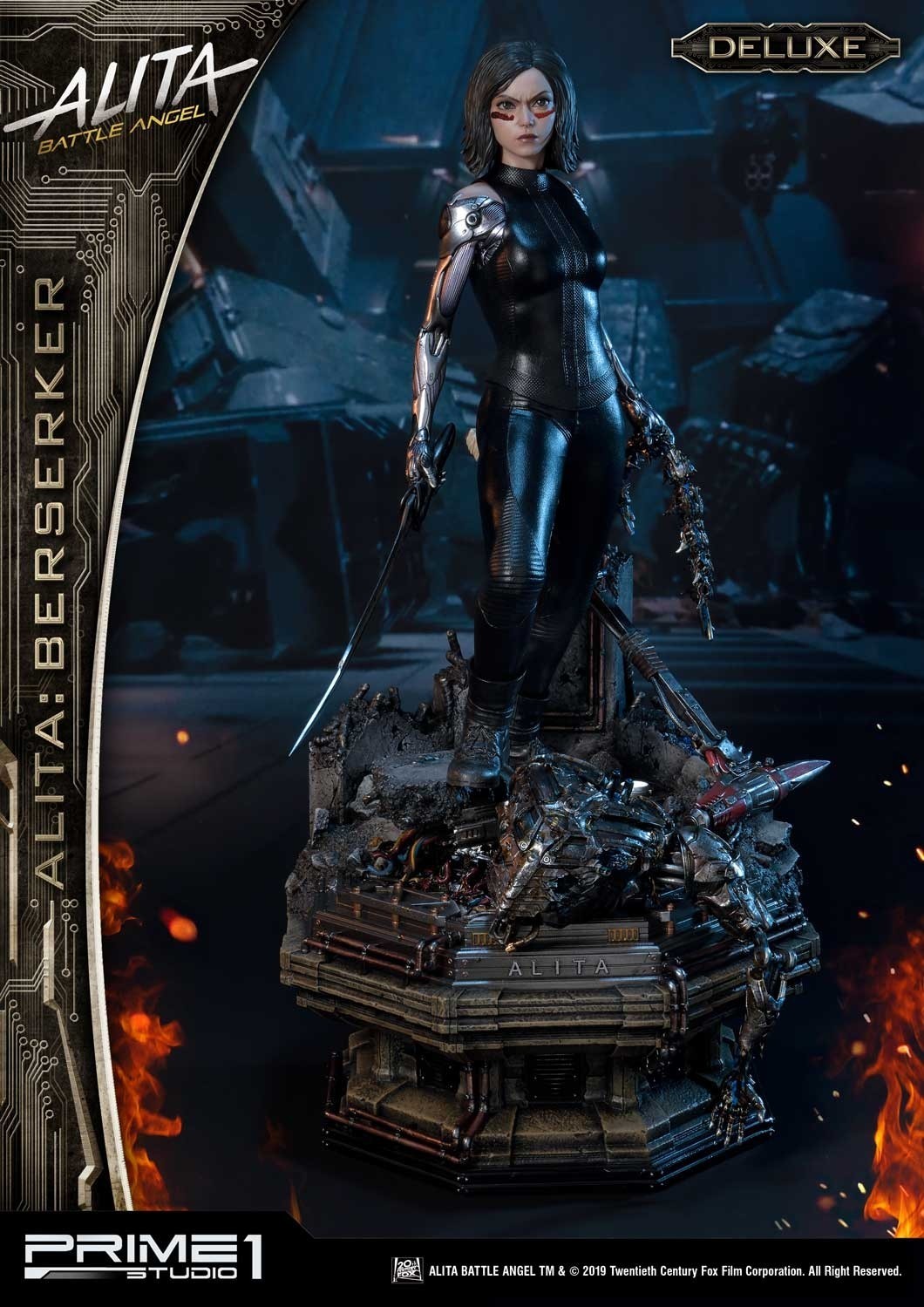 Alita: Battle Angel - Alita - Premium Masterline  (PMABA-01DX) - 1/4 - Berserker, DX Version (Prime 1 Studio) photo 23