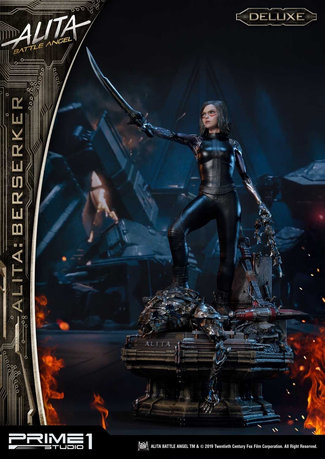 Alita: Battle Angel - Alita - Premium Masterline  (PMABA-01DX) - 1/4 - Berserker, DX Version (Prime 1 Studio) photo 26