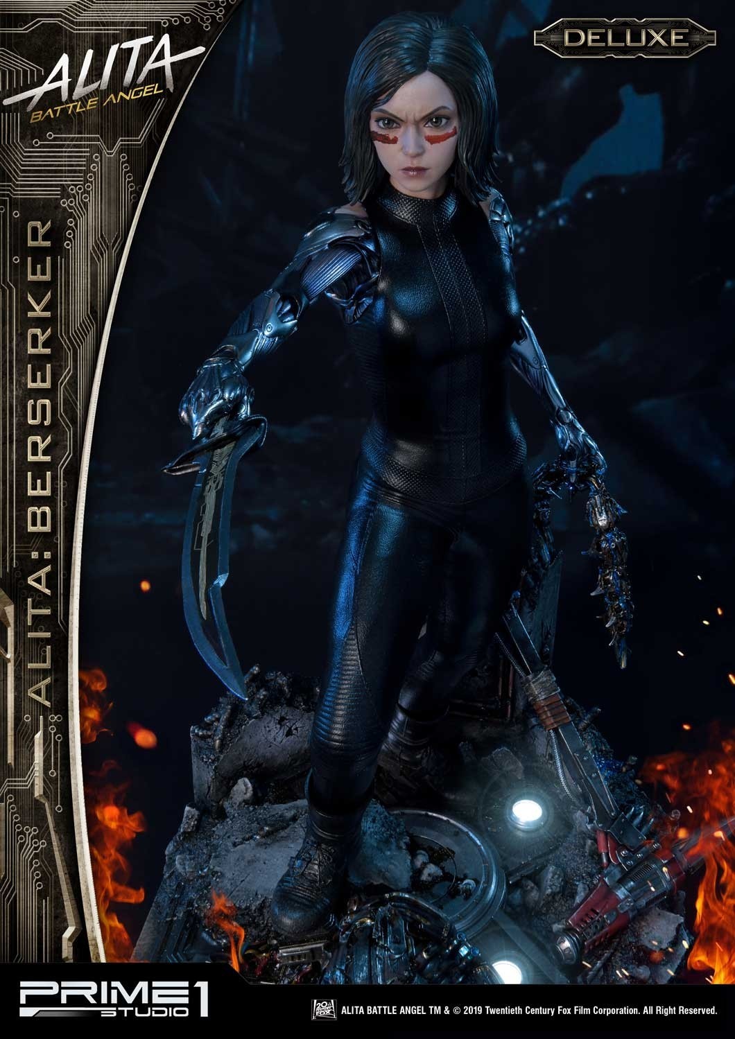 Alita: Battle Angel - Alita - Premium Masterline  (PMABA-01DX) - 1/4 - Berserker, DX Version (Prime 1 Studio) photo 29