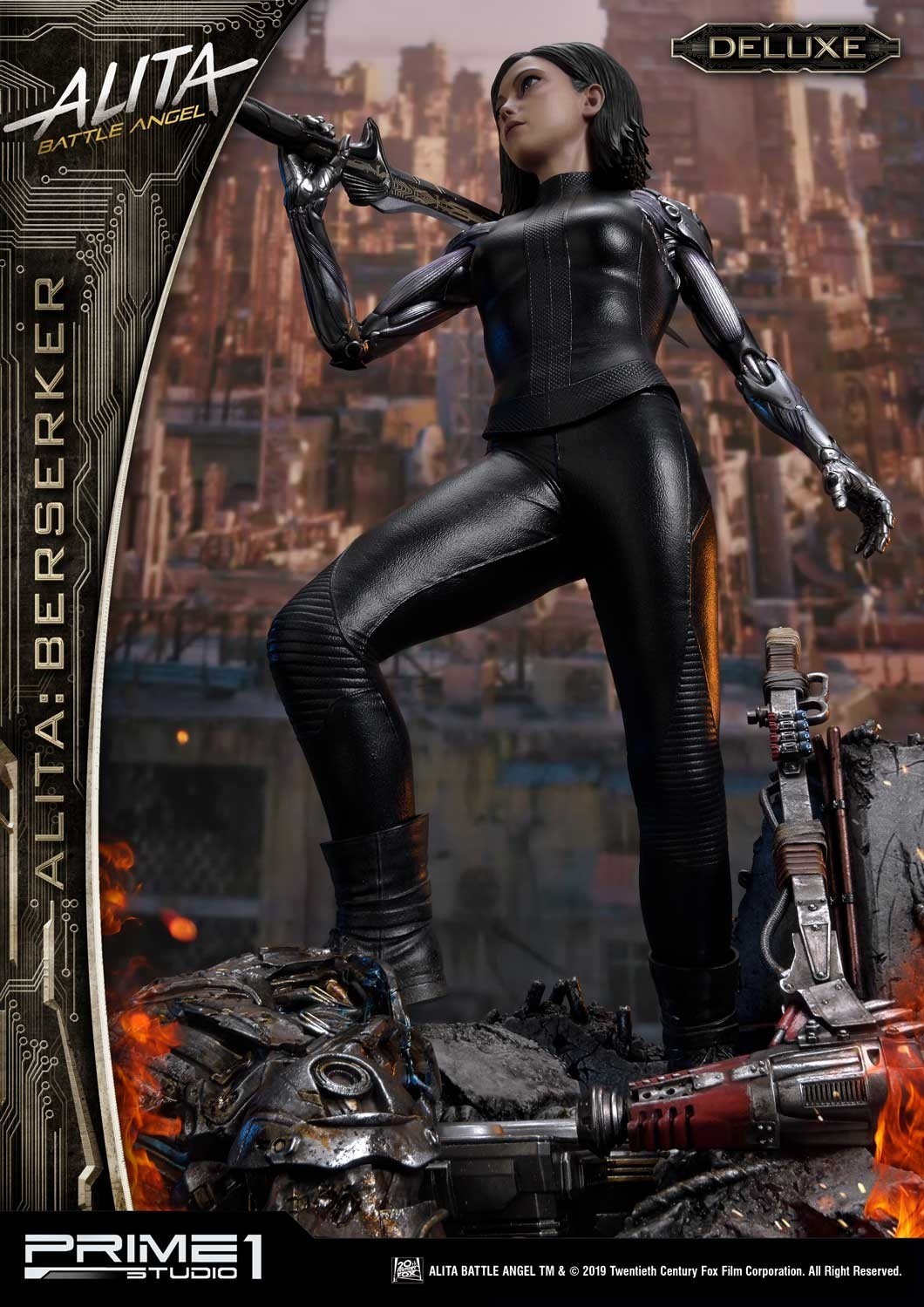 Alita: Battle Angel - Alita - Premium Masterline  (PMABA-01DX) - 1/4 - Berserker, DX Version (Prime 1 Studio) photo 35