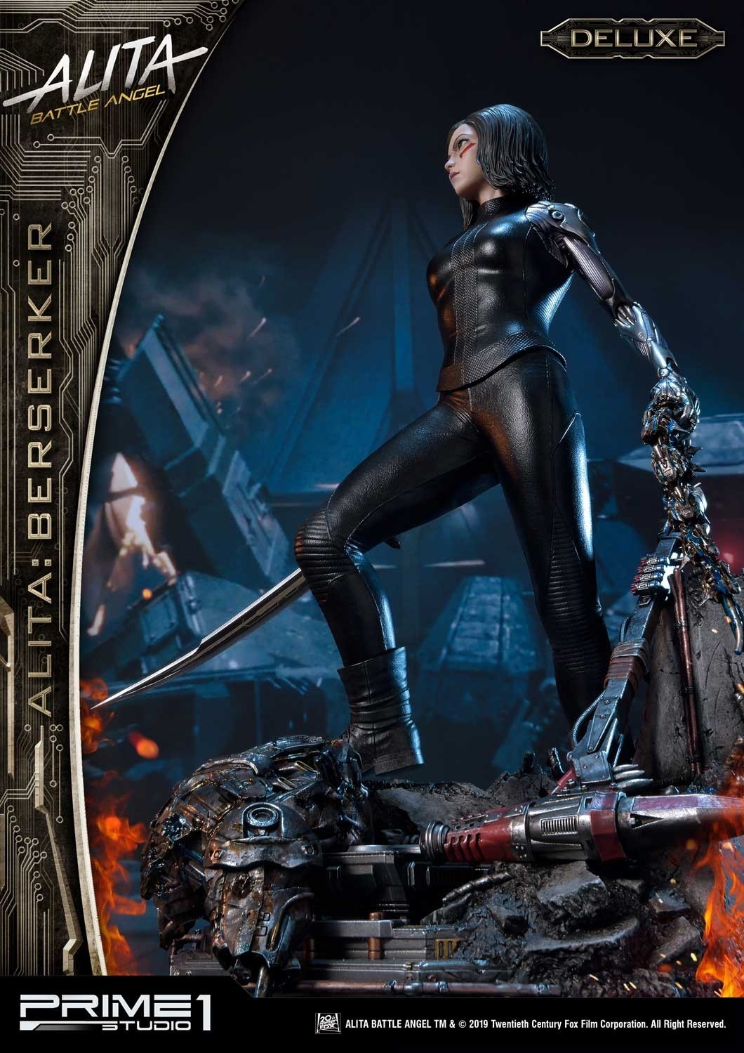 Alita: Battle Angel - Alita - Premium Masterline  (PMABA-01DX) - 1/4 - Berserker, DX Version (Prime 1 Studio) photo 36
