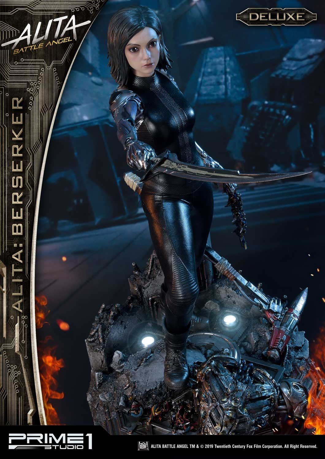 Alita: Battle Angel - Alita - Premium Masterline  (PMABA-01DX) - 1/4 - Berserker, DX Version (Prime 1 Studio) photo 37