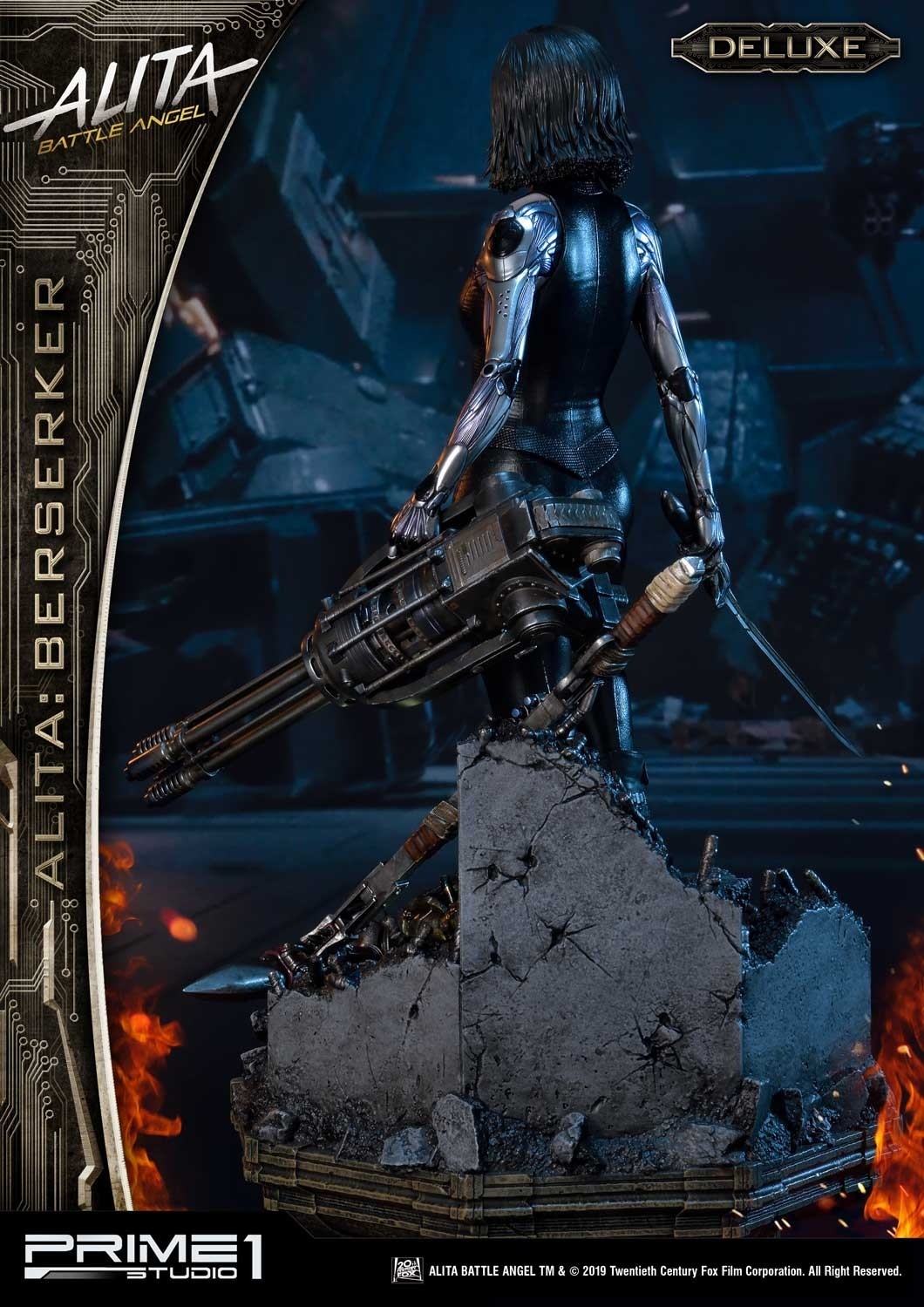 Alita: Battle Angel - Alita - Premium Masterline  (PMABA-01DX) - 1/4 - Berserker, DX Version (Prime 1 Studio) photo 38