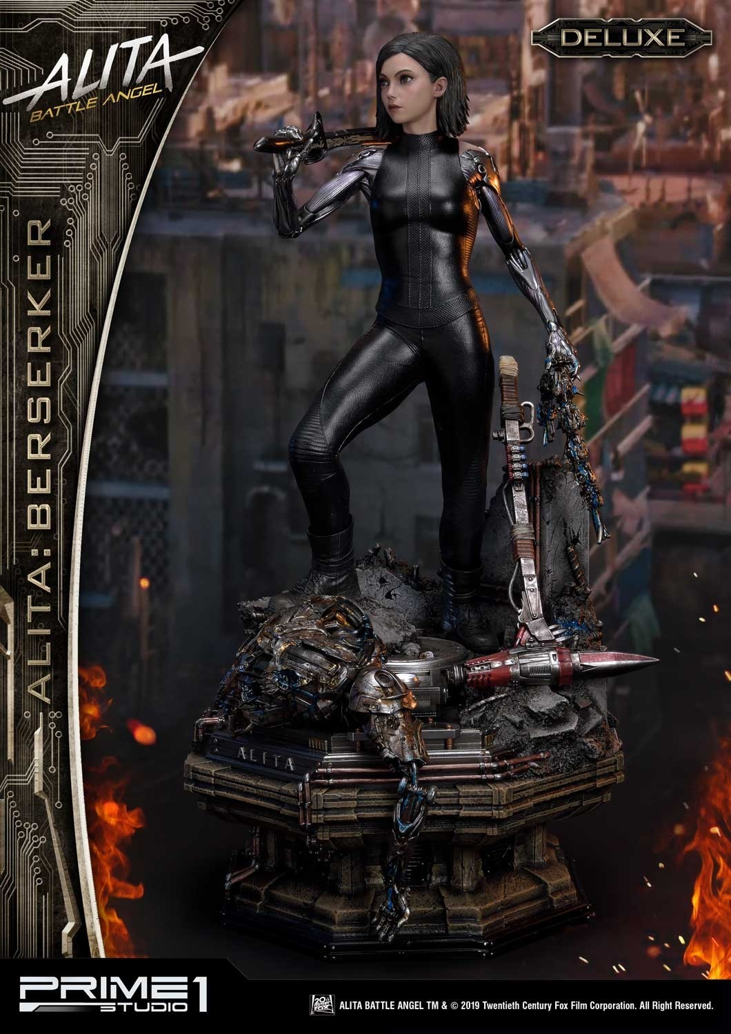 Alita: Battle Angel - Alita - Premium Masterline  (PMABA-01DX) - 1/4 - Berserker, DX Version (Prime 1 Studio) photo 43