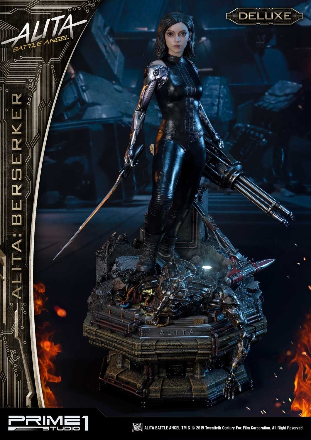 Alita: Battle Angel - Alita - Premium Masterline  (PMABA-01DX) - 1/4 - Berserker, DX Version (Prime 1 Studio) photo 44