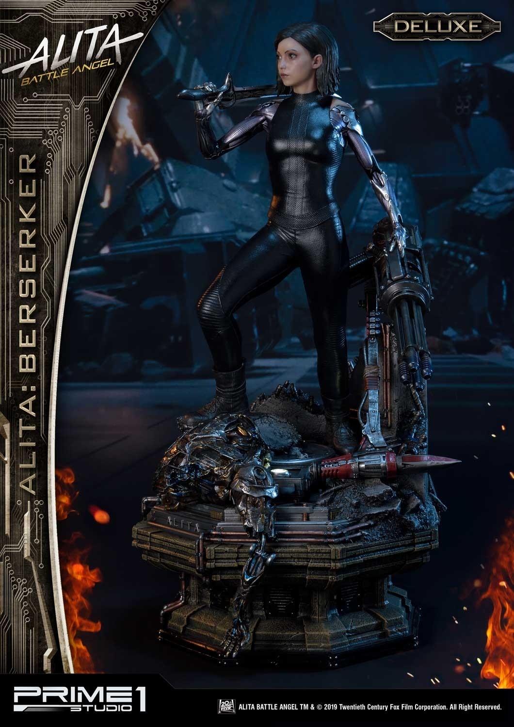 Alita: Battle Angel - Alita - Premium Masterline  (PMABA-01DX) - 1/4 - Berserker, DX Version (Prime 1 Studio) photo 46