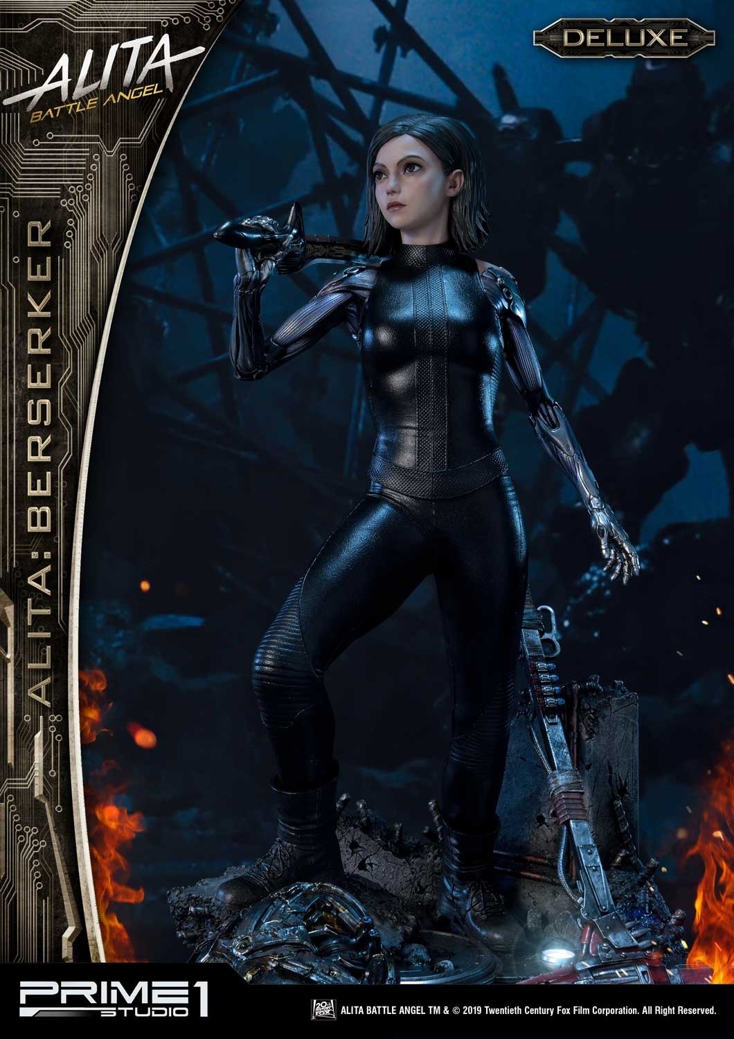 Alita: Battle Angel - Alita - Premium Masterline  (PMABA-01DX) - 1/4 - Berserker, DX Version (Prime 1 Studio) photo 49