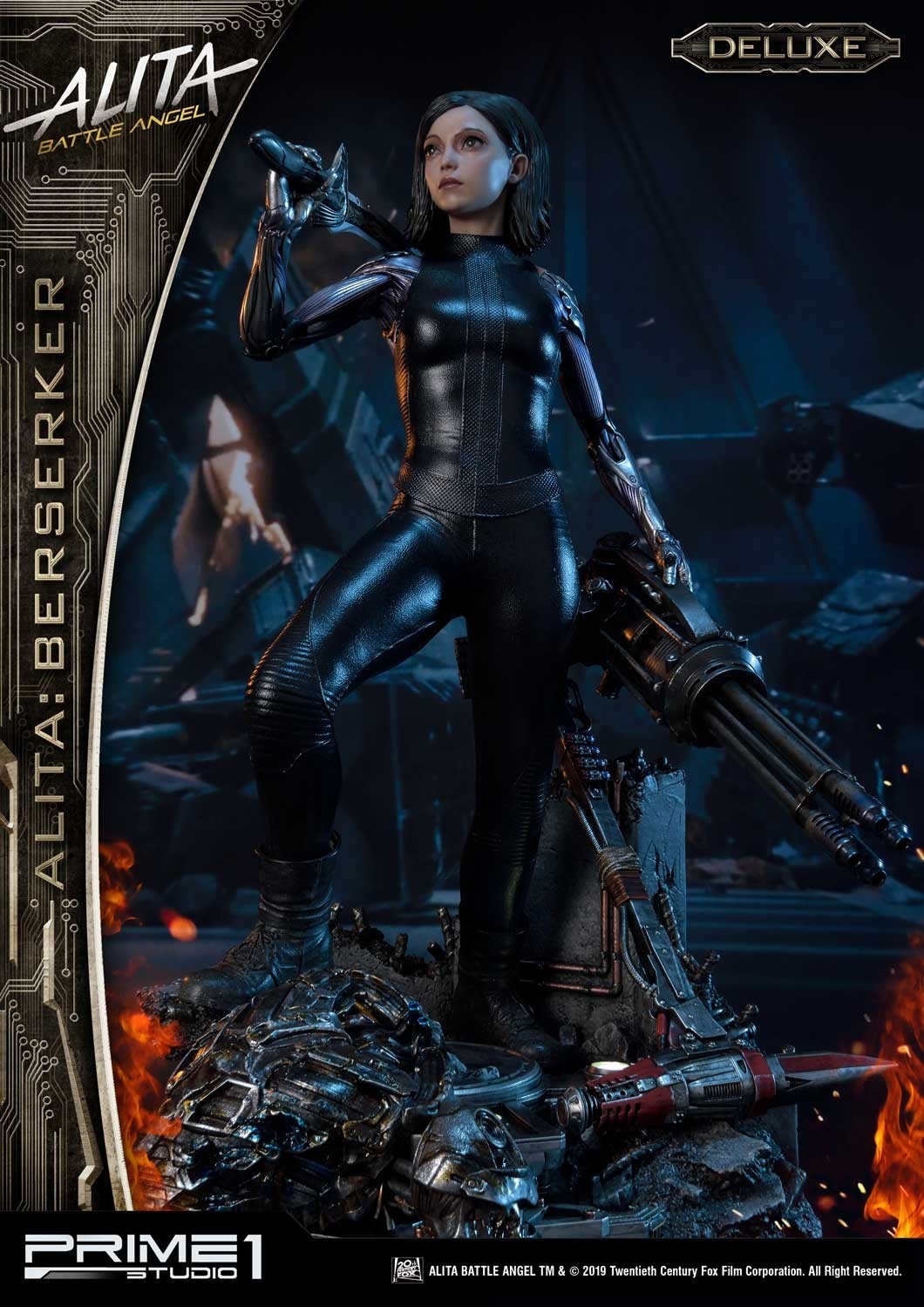 Alita: Battle Angel - Alita - Premium Masterline  (PMABA-01DX) - 1/4 - Berserker, DX Version (Prime 1 Studio) photo 51