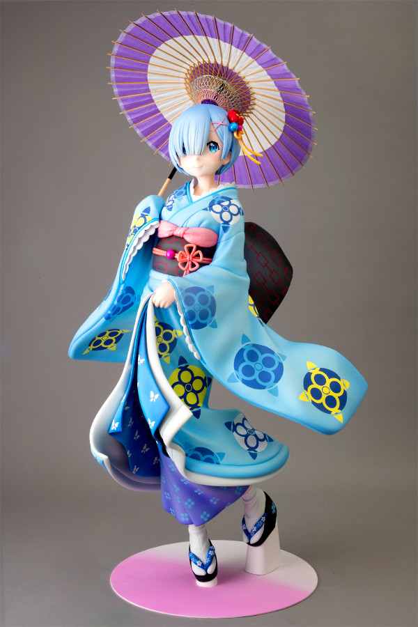 Re:Zero kara Hajimeru Isekai Seikatsu - Rem - KDcolle - 1/1 - Ukiyo-e ver. (Figurex, Kadokawa) photo 4