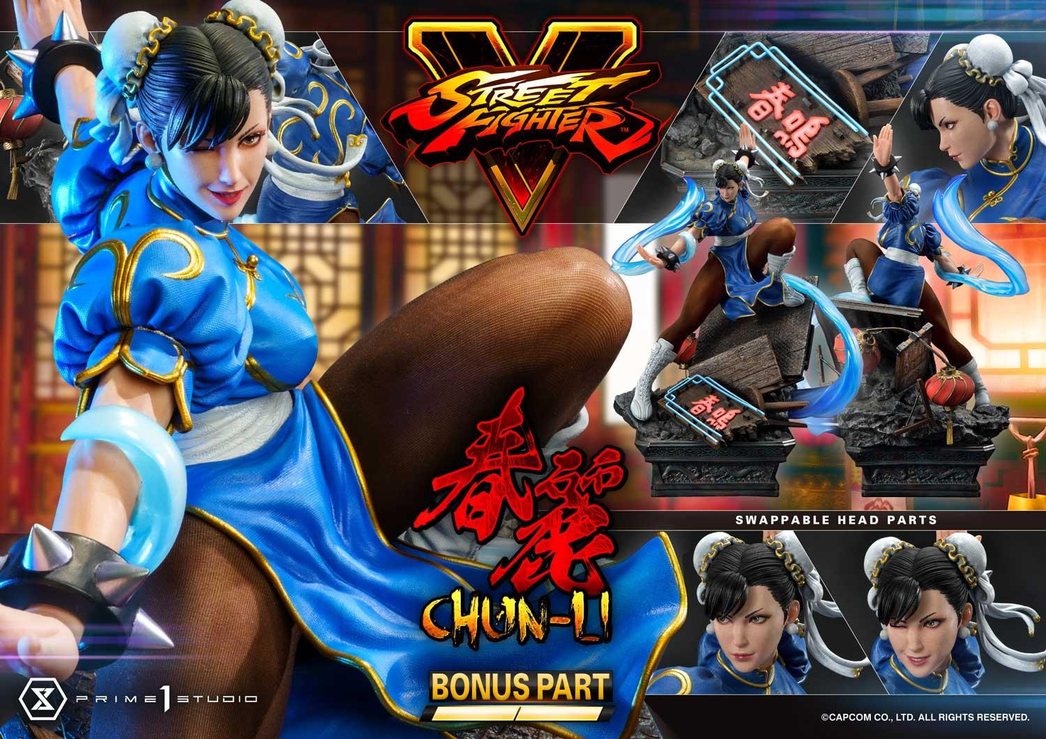 Street Fighter V - Chun-Li - Premium Masterline (PMSFV-03S) - 1/4 - Bonus Version (Prime 1 Studio)