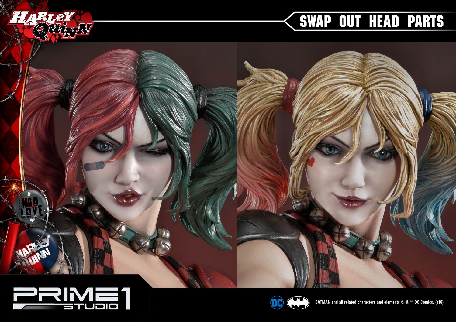 Batman - Harley Quinn - Museum Masterline Series  (MMDC-36DX) - 1/3 - DX Version (Prime 1 Studio)