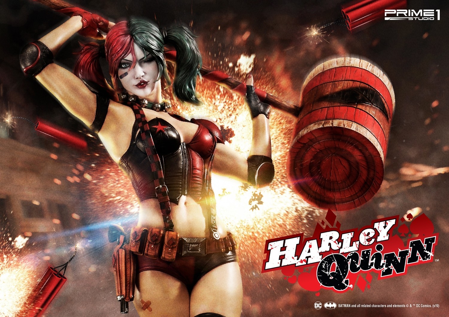 Batman - Harley Quinn - Museum Masterline Series  (MMDC-36DX) - 1/3 - DX Version (Prime 1 Studio) photo 4
