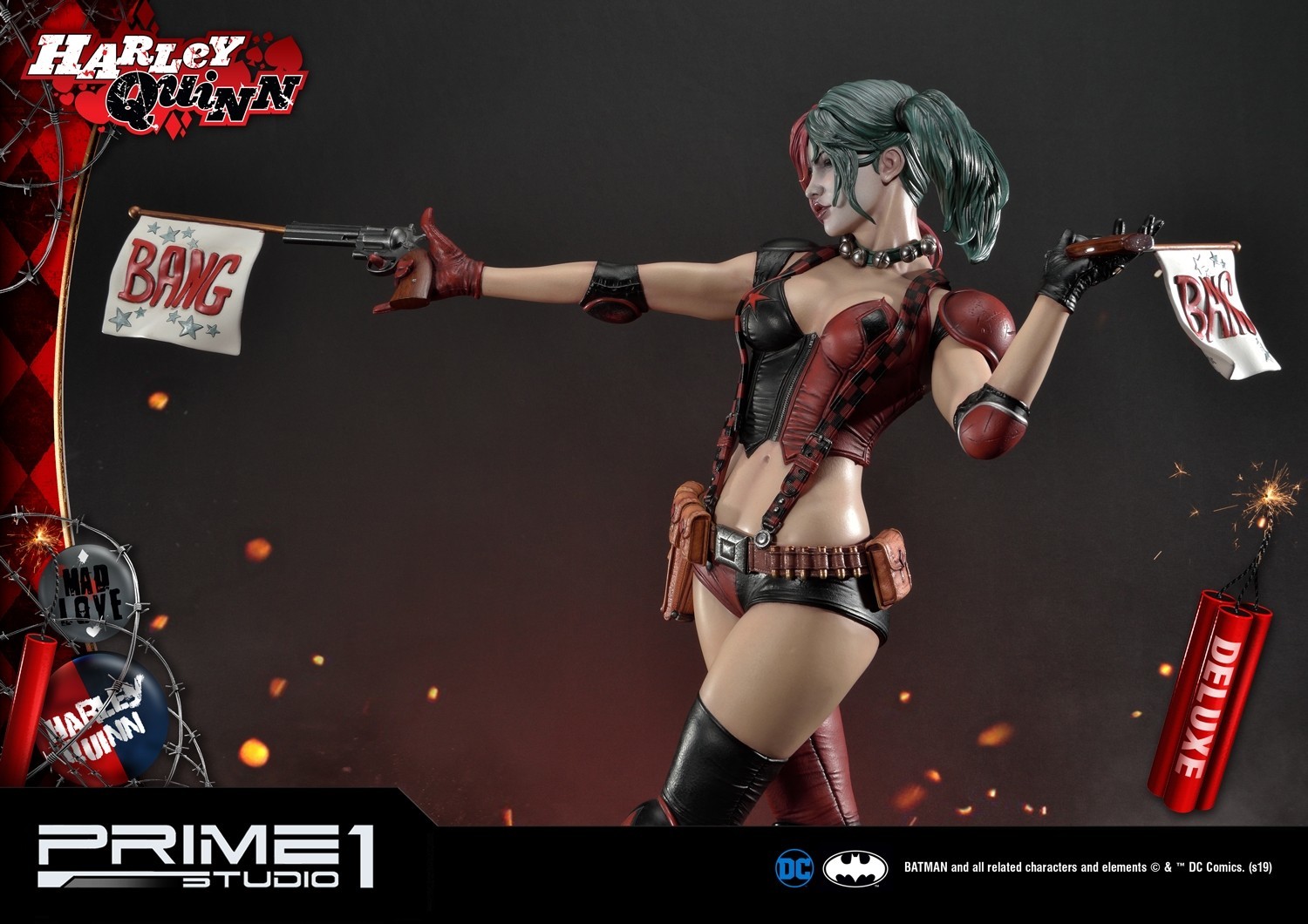 Batman - Harley Quinn - Museum Masterline Series  (MMDC-36DX) - 1/3 - DX Version (Prime 1 Studio) photo 16