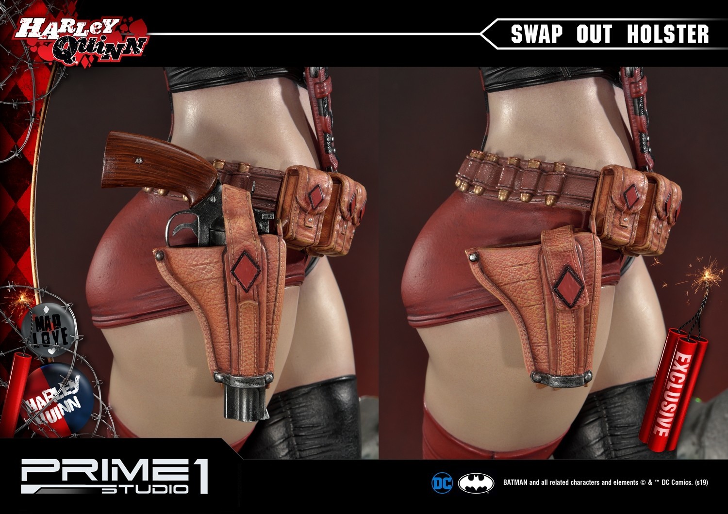 Batman - Harley Quinn - Museum Masterline Series  (MMDC-36DX) - 1/3 - DX Version (Prime 1 Studio) photo 28