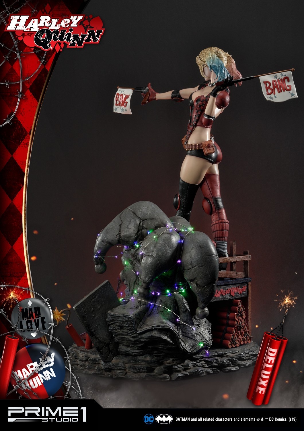 Batman - Harley Quinn - Museum Masterline Series  (MMDC-36DX) - 1/3 - DX Version (Prime 1 Studio) photo 30