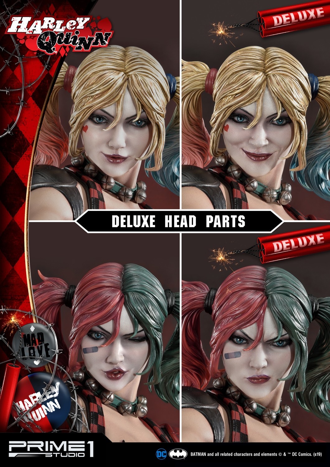 Batman - Harley Quinn - Museum Masterline Series  (MMDC-36DX) - 1/3 - DX Version (Prime 1 Studio) photo 42