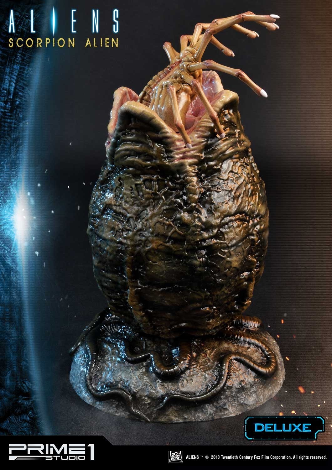 Aliens: Incubation - Alien Warrior - Facehugger - Premium Masterline  (PMDHAL-01DX) - 1/4 (Prime 1 Studio) photo 2