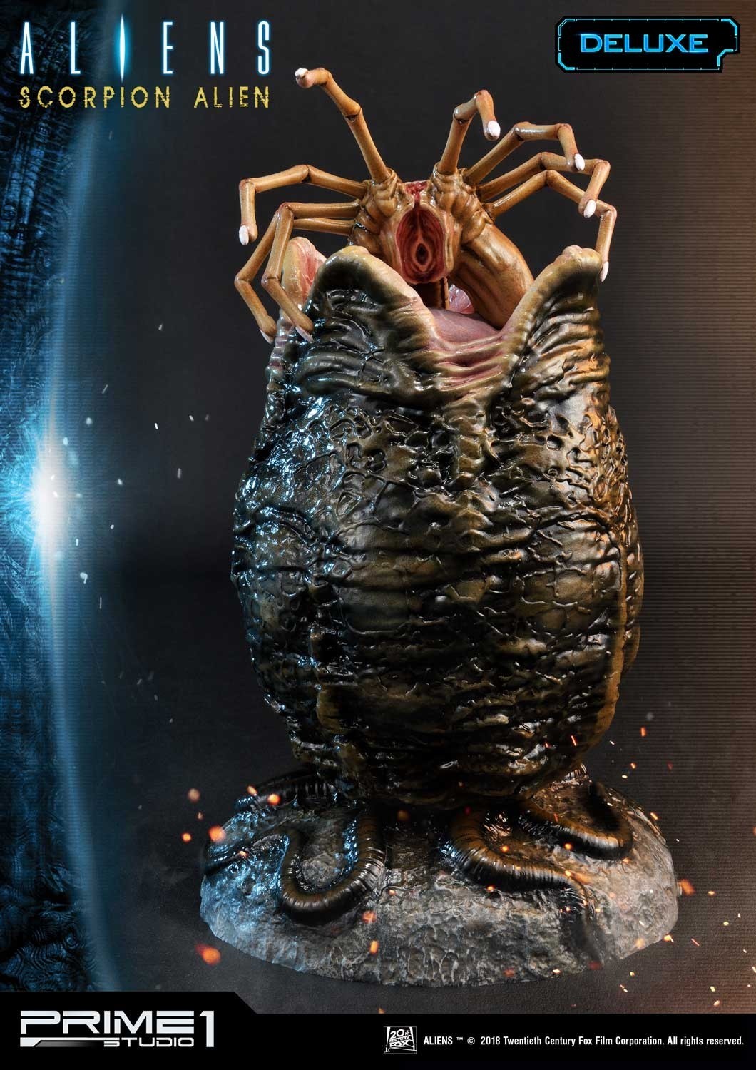 Aliens: Incubation - Alien Warrior - Facehugger - Premium Masterline  (PMDHAL-01DX) - 1/4 (Prime 1 Studio) photo 12