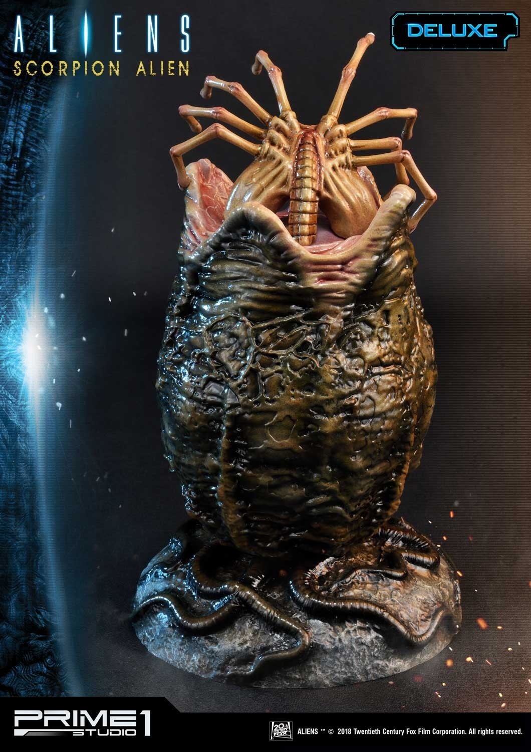 Aliens: Incubation - Alien Warrior - Facehugger - Premium Masterline  (PMDHAL-01DX) - 1/4 (Prime 1 Studio) photo 14