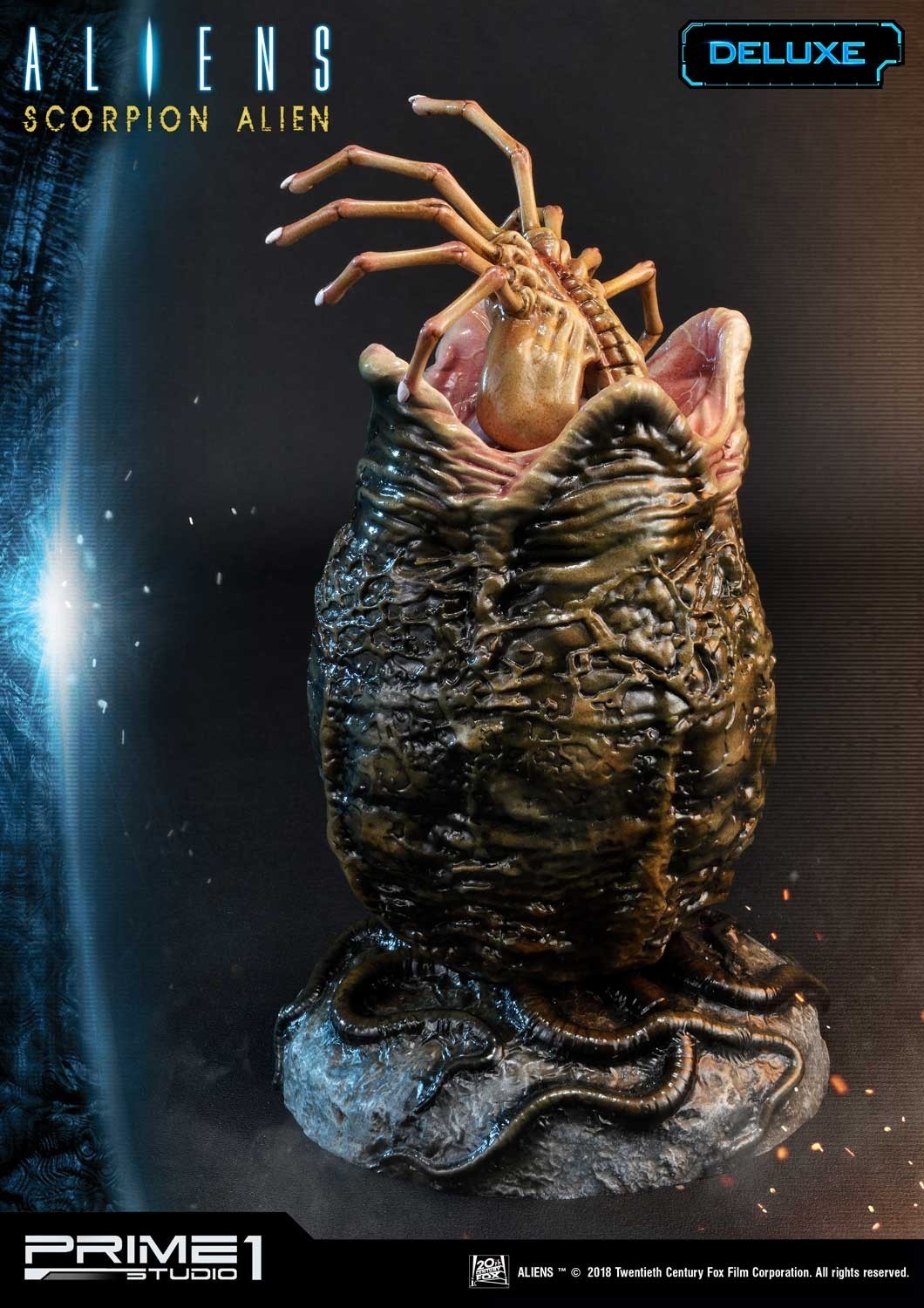 Aliens: Incubation - Alien Warrior - Facehugger - Premium Masterline  (PMDHAL-01DX) - 1/4 (Prime 1 Studio) photo 15