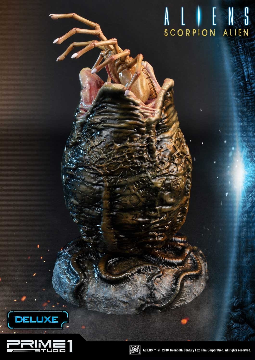 Aliens: Incubation - Alien Warrior - Facehugger - Premium Masterline  (PMDHAL-01DX) - 1/4 (Prime 1 Studio) photo 16