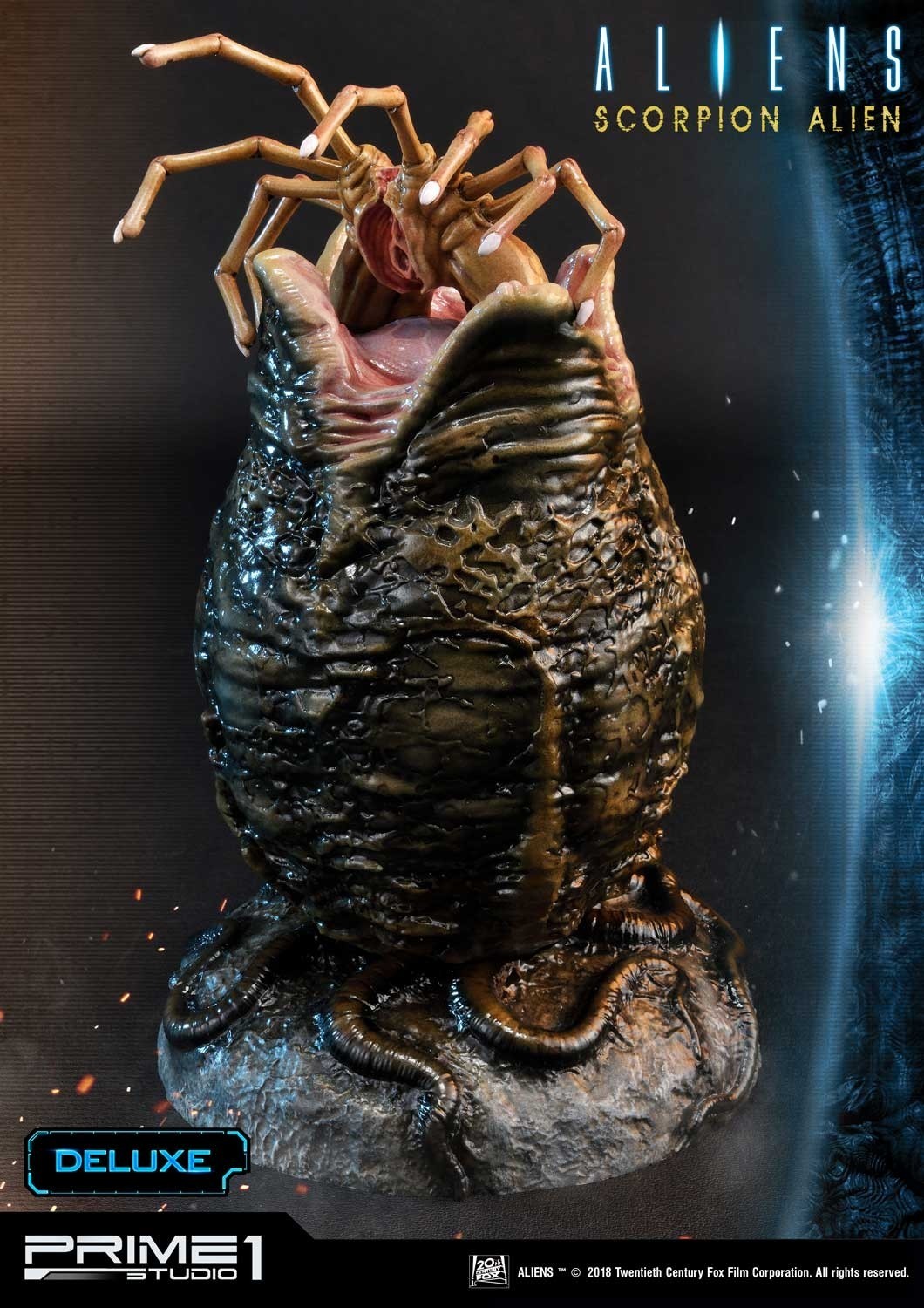 Aliens: Incubation - Alien Warrior - Facehugger - Premium Masterline  (PMDHAL-01DX) - 1/4 (Prime 1 Studio) photo 17