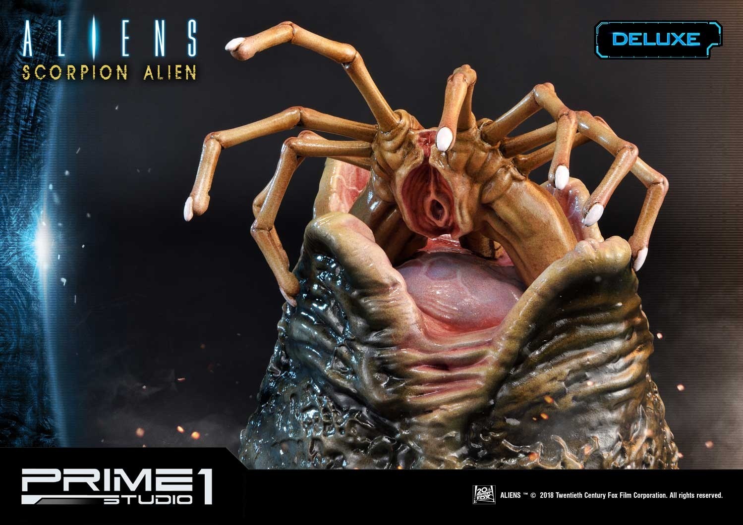Aliens: Incubation - Alien Warrior - Facehugger - Premium Masterline  (PMDHAL-01DX) - 1/4 (Prime 1 Studio) photo 18