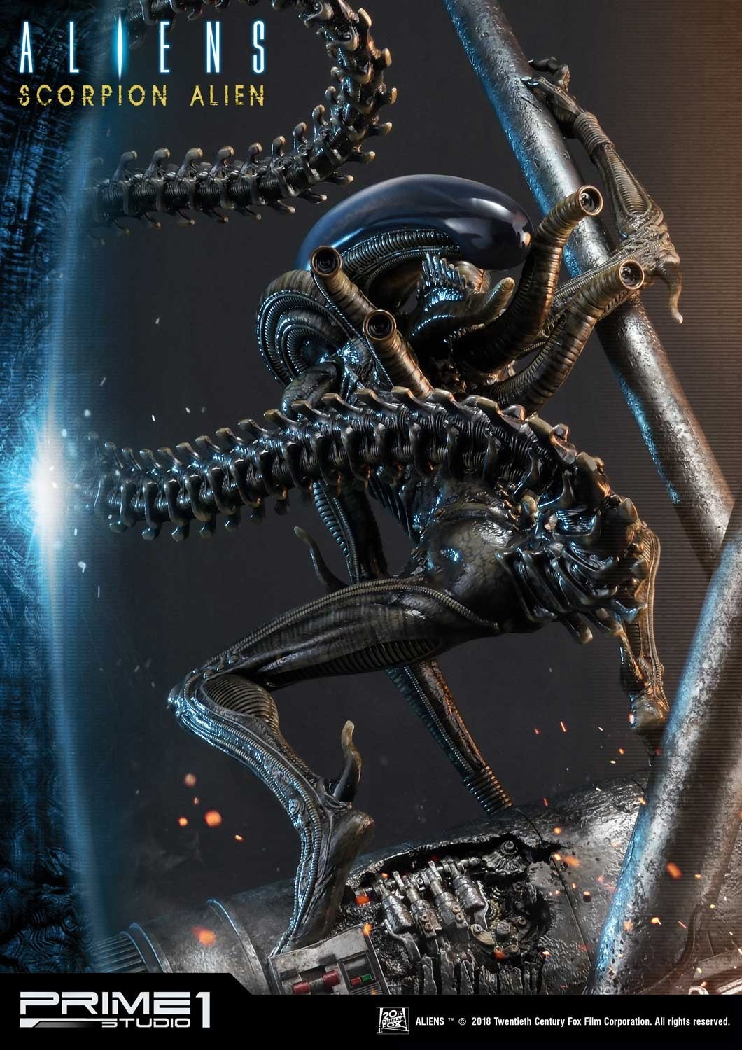 Aliens: Incubation - Alien Warrior - Facehugger - Premium Masterline  (PMDHAL-01DX) - 1/4 (Prime 1 Studio) photo 22