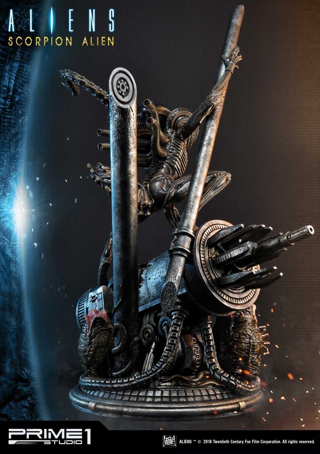 Aliens: Incubation - Alien Warrior - Facehugger - Premium Masterline  (PMDHAL-01DX) - 1/4 (Prime 1 Studio) photo 25