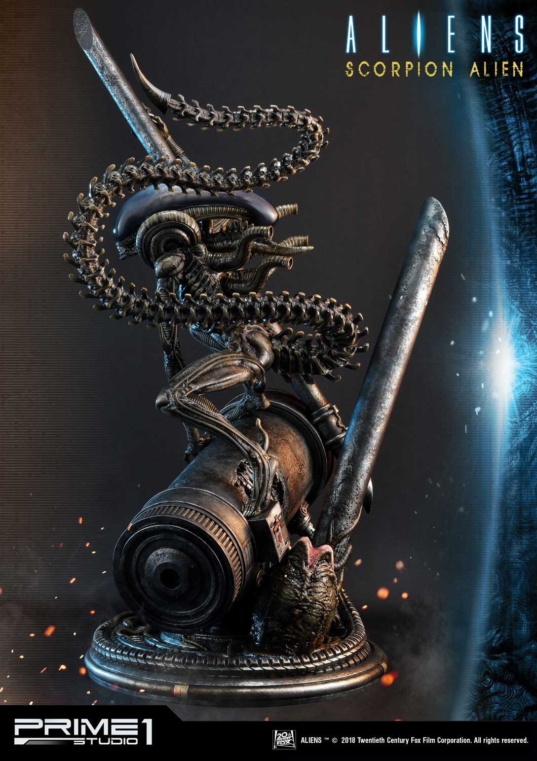 Aliens: Incubation - Alien Warrior - Facehugger - Premium Masterline  (PMDHAL-01DX) - 1/4 (Prime 1 Studio) photo 26