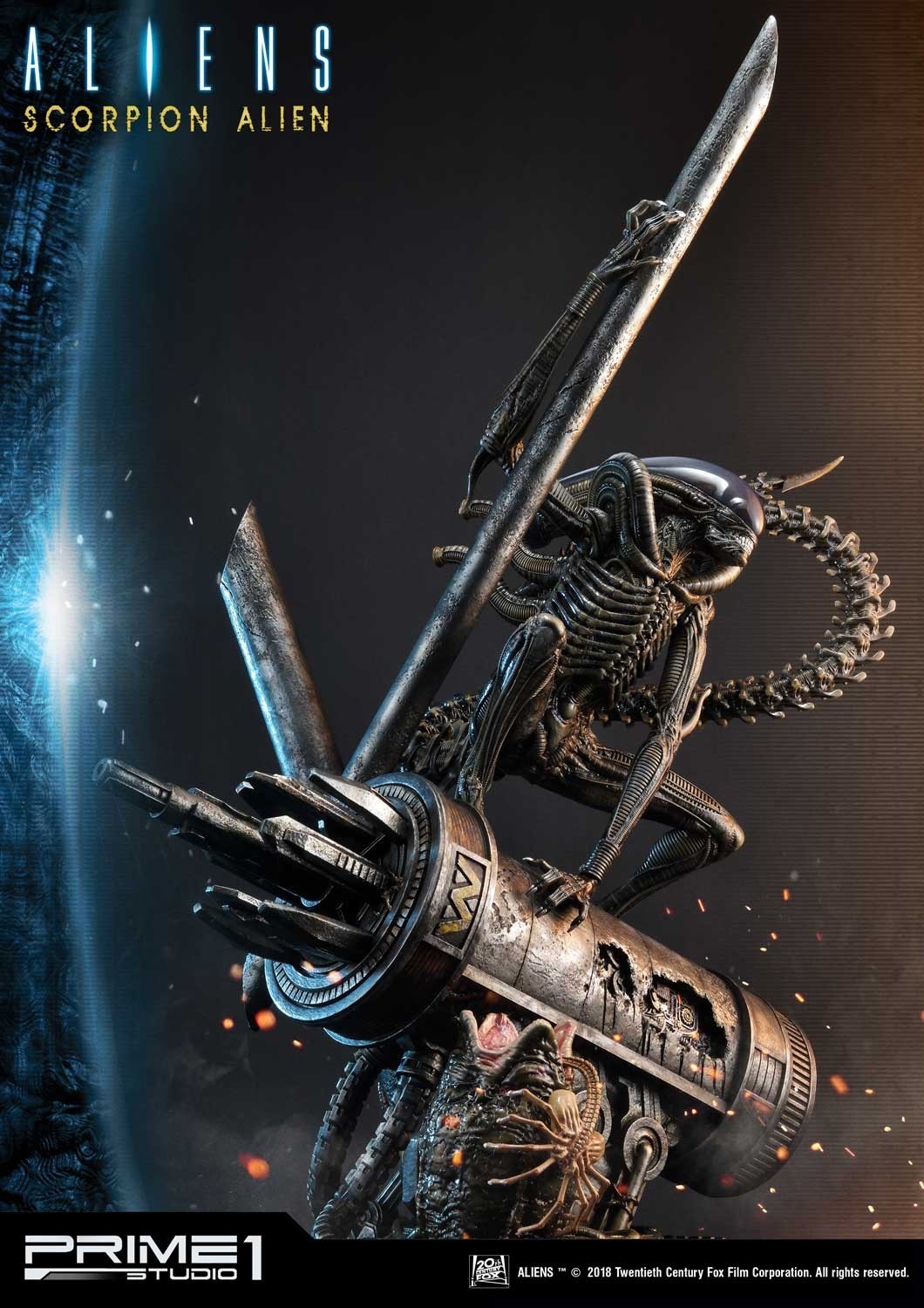 Aliens: Incubation - Alien Warrior - Facehugger - Premium Masterline  (PMDHAL-01DX) - 1/4 (Prime 1 Studio) photo 29