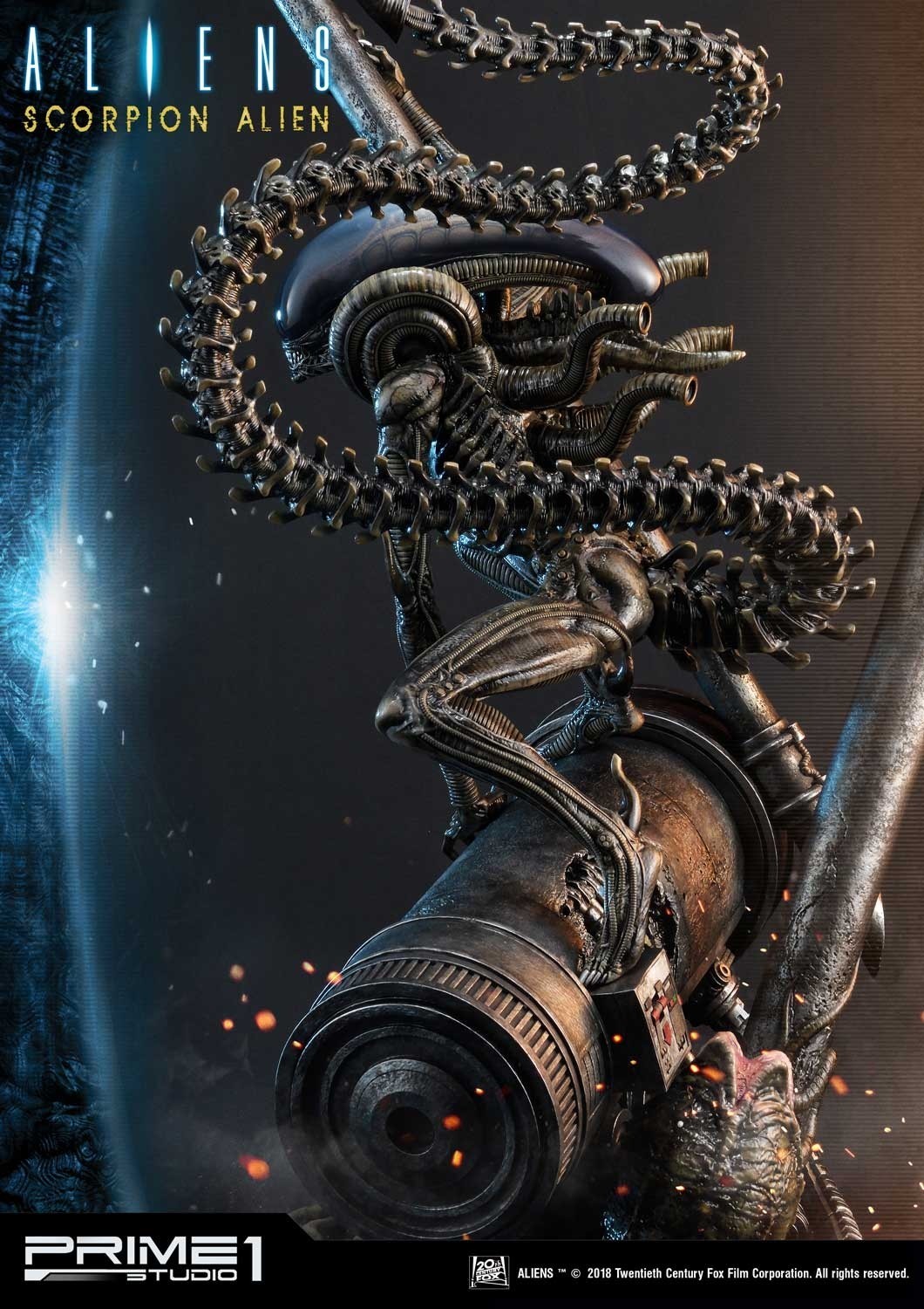 Aliens: Incubation - Alien Warrior - Facehugger - Premium Masterline  (PMDHAL-01DX) - 1/4 (Prime 1 Studio) photo 34