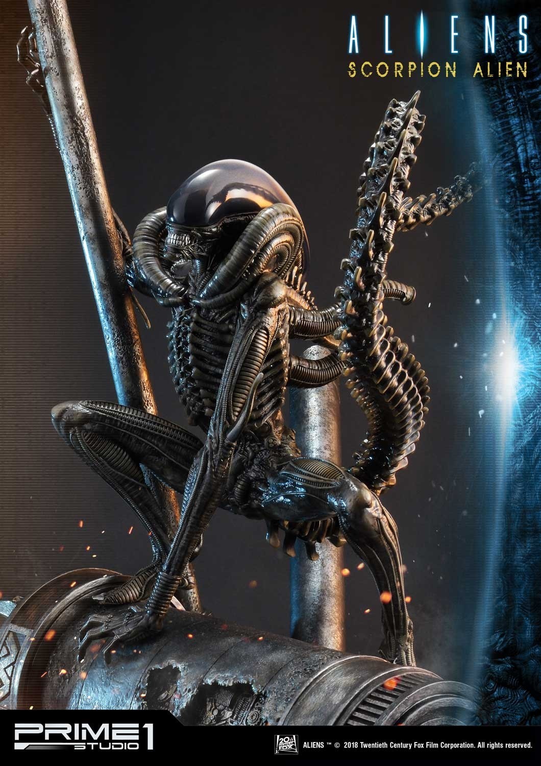 Aliens: Incubation - Alien Warrior - Facehugger - Premium Masterline  (PMDHAL-01DX) - 1/4 (Prime 1 Studio) photo 36