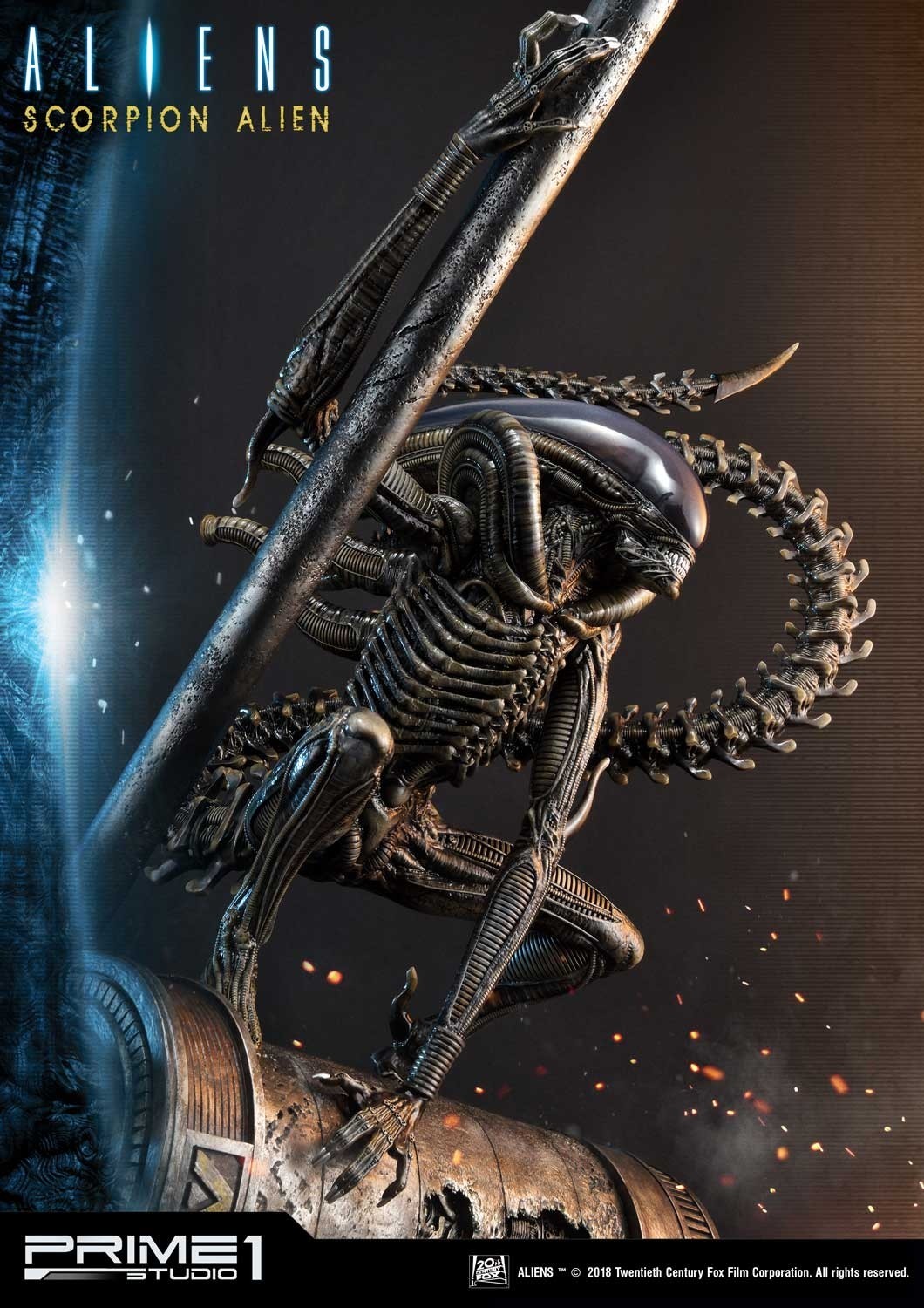 Aliens: Incubation - Alien Warrior - Facehugger - Premium Masterline  (PMDHAL-01DX) - 1/4 (Prime 1 Studio) photo 40