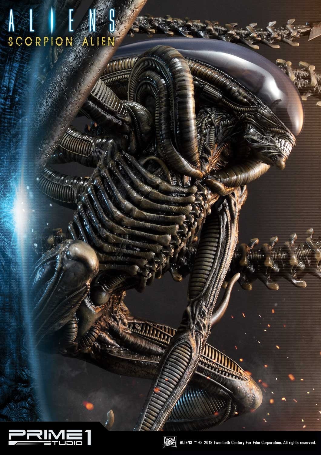 Aliens: Incubation - Alien Warrior - Facehugger - Premium Masterline  (PMDHAL-01DX) - 1/4 (Prime 1 Studio) photo 41