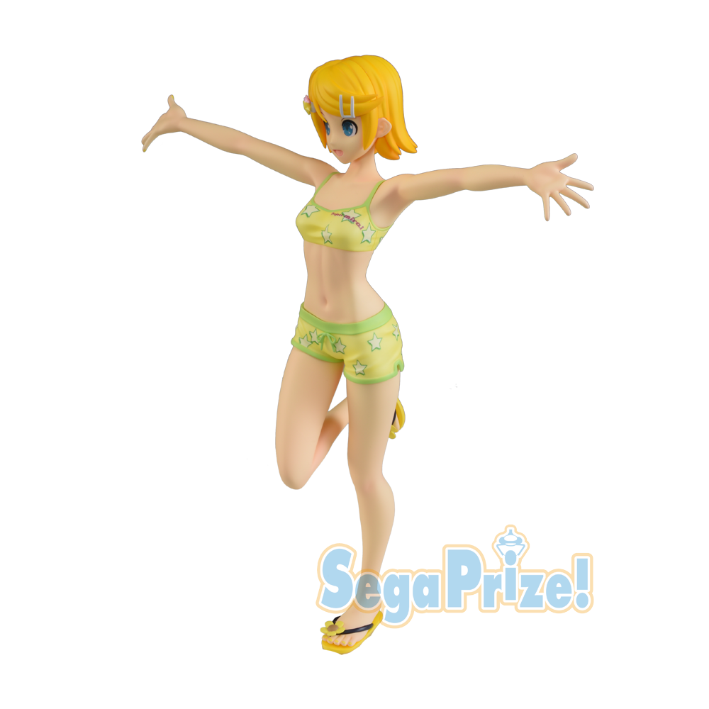 Hatsune Miku -Project DIVA- Arcade Future Tone - Kagamine Rin - SPM Figure - Miracle Star Resort (SEGA) photo 3