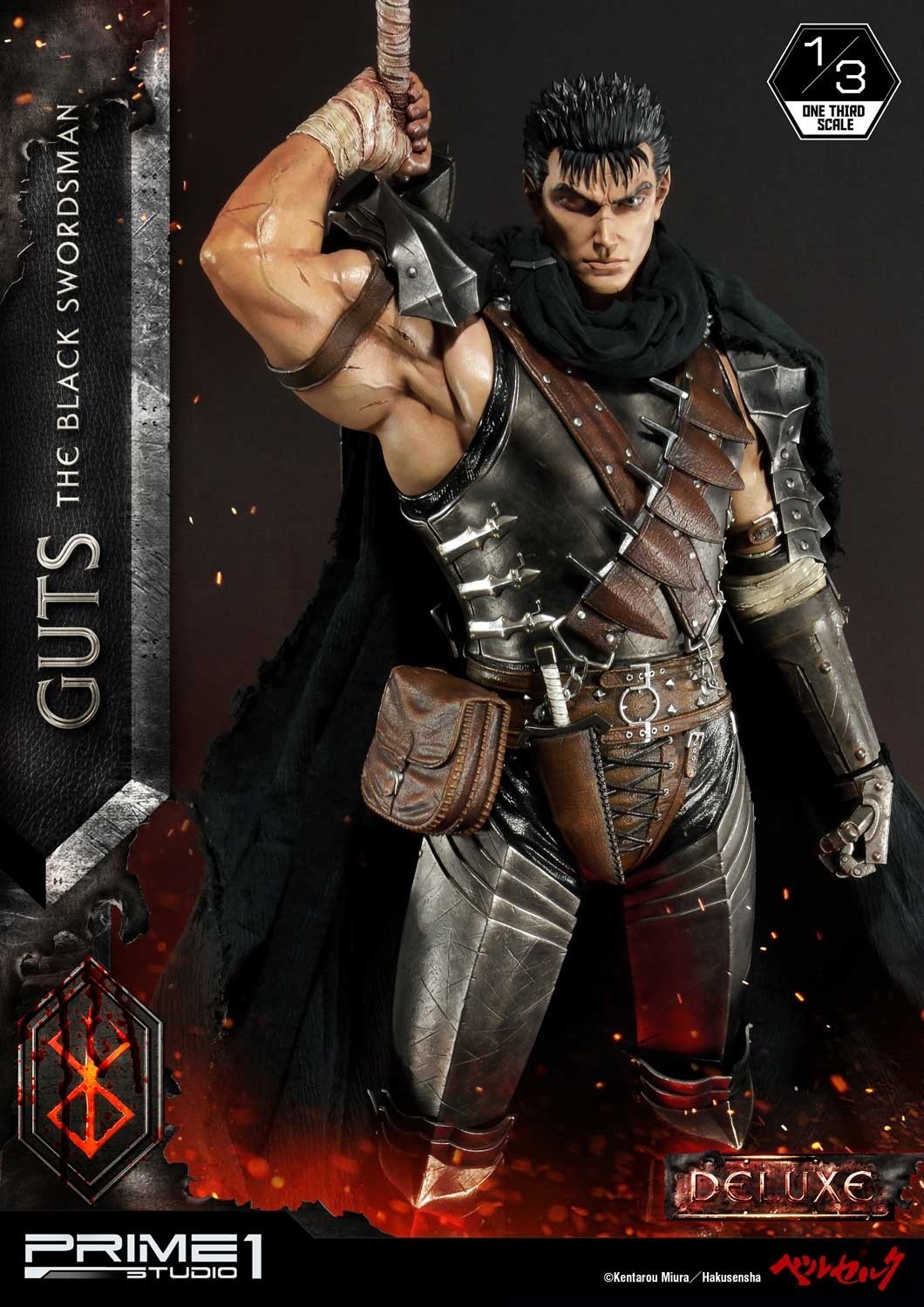 Berserk - Guts - Puck - Museum Masterline Series  (MMBR-01DX) - 1/3 - The Black Swordsman, DX Version (Prime 1 Studio) photo 11